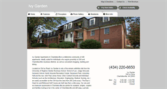 Desktop Screenshot of ivygarden.com
